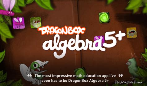 DragonBox Algebra 5+! An Adventure into Algebraic Thinking for Young Learners!