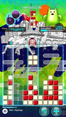 Lumines! A Rhythmic Puzzle Fighter That Will Leave You Mesmerized